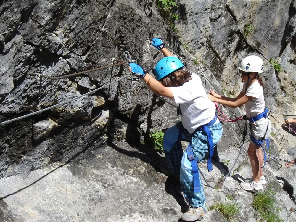 via ferrata enfant